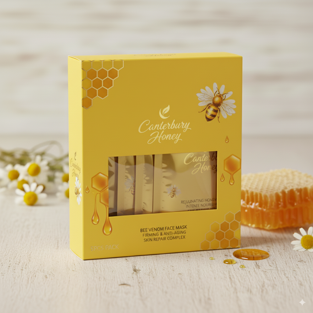 Bee Venom Face Mask 5-Piece Mask Set