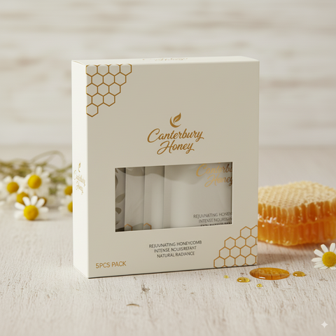 Canterbury Honey Rejuvenating Honeycomb 5-Piece Mask Set